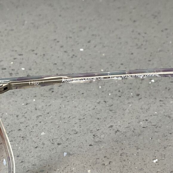 Australian Optical Co Matilda 54 17 1760 Eyeglasses Frames ONLY New Zealand made - Picture 5 of 7